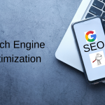 This image depicts search engine optimization (seo) on mobile and deskop devices