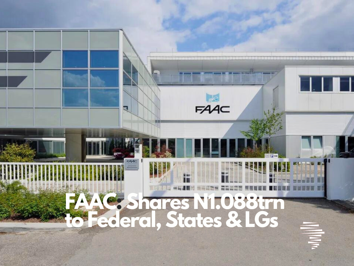 FAAC Shares N1.088trn to Federal, States & LGs