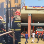 Lagos Fire Service Rescues Abule Egba Sawmill Fire Outbreak