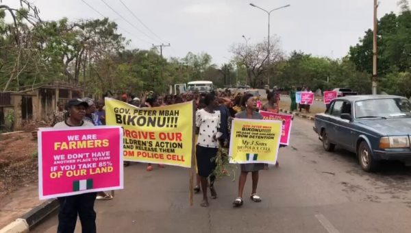 Nchatancha-Nike women protest