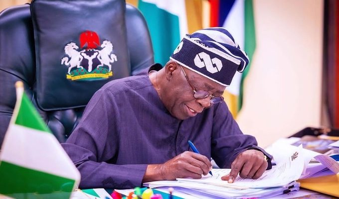 Tinubu writes House of Assembly