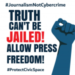 Daniel Ojukwu, a reporter for the Foundation for Investigative Journalism (FIJ), has been released from police custody after spending 10 days in detention.
