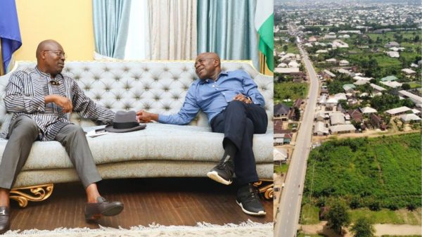 Fubara receives Otti to commission the reconstruction of Old Port Harcourt-Bori Road