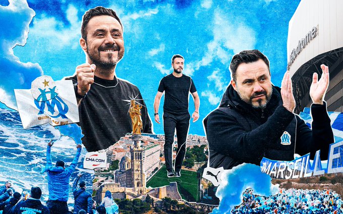 Ligue 1 side Marseille has appointed Roberto De Zerbi as their new head coach on a three-year contract. The former Brighton boss was officially confirmed as the new coach on Saturday, following an earlier announcement from the club about an "agreement in principle."