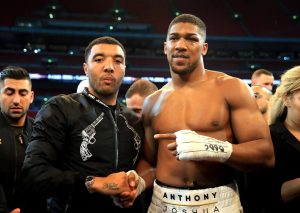 Joshua is friends with former Watford striker, Troy Deeney (left) (Photo by Richard Heathcote/Getty Images)