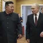 Russia President Vladimir Putin and North Korean leader Kim Jong Un