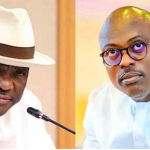 Rivers Crisis Youth Protesters Remove Wike's Statue in Obio-Akpor LGA