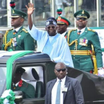 Tinubu Falls Flat Before Parade Motorcade on June 12 Commemoration Day