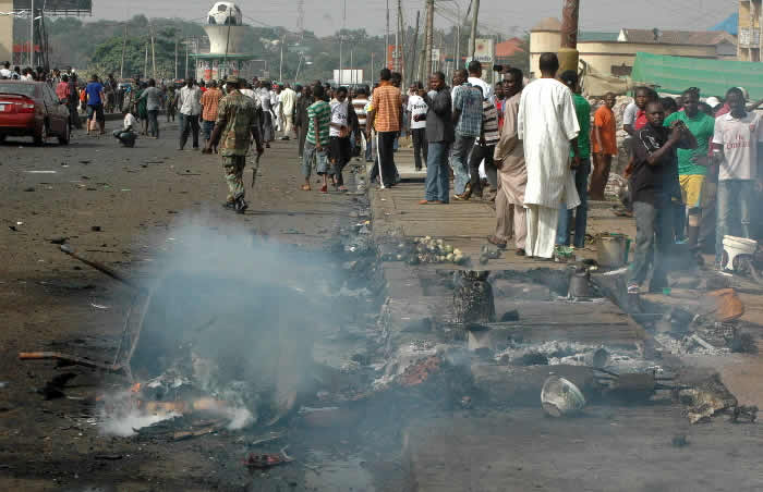 According to reports, double tragedy struck in Gwoza town earlier when two suicide bombers detonated improvised explosive devices (IEDs) at a wedding venue and subsequent burial.