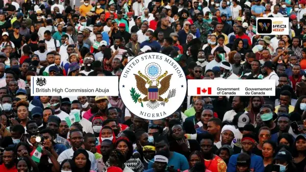 #EndBadGovernance Protest: US, UK, Canada Issues Security Alerts To Citizens In Nigeria