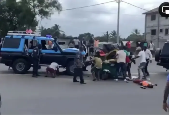 President's Convoy Road Accident