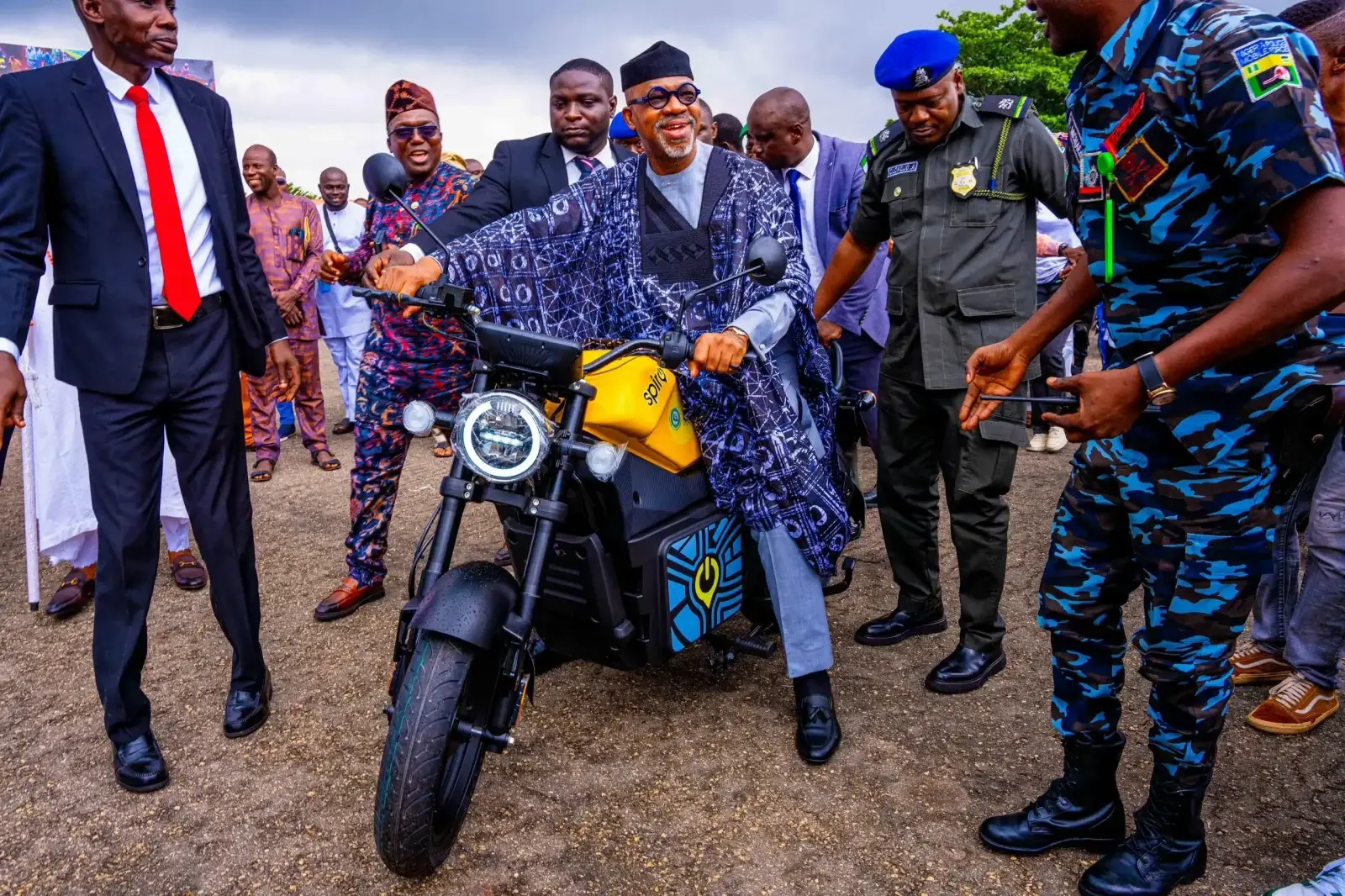 Governor Dapo Abiodun Introduces N2,500 Charging Fee for Newly Launched Electric Bikes