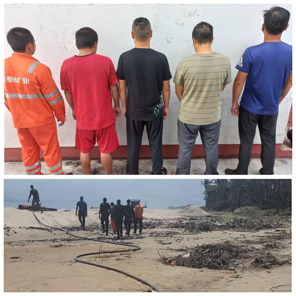 EFCC Arrests Five Chinese Men Over Illegal Mining in Akwa Ibom