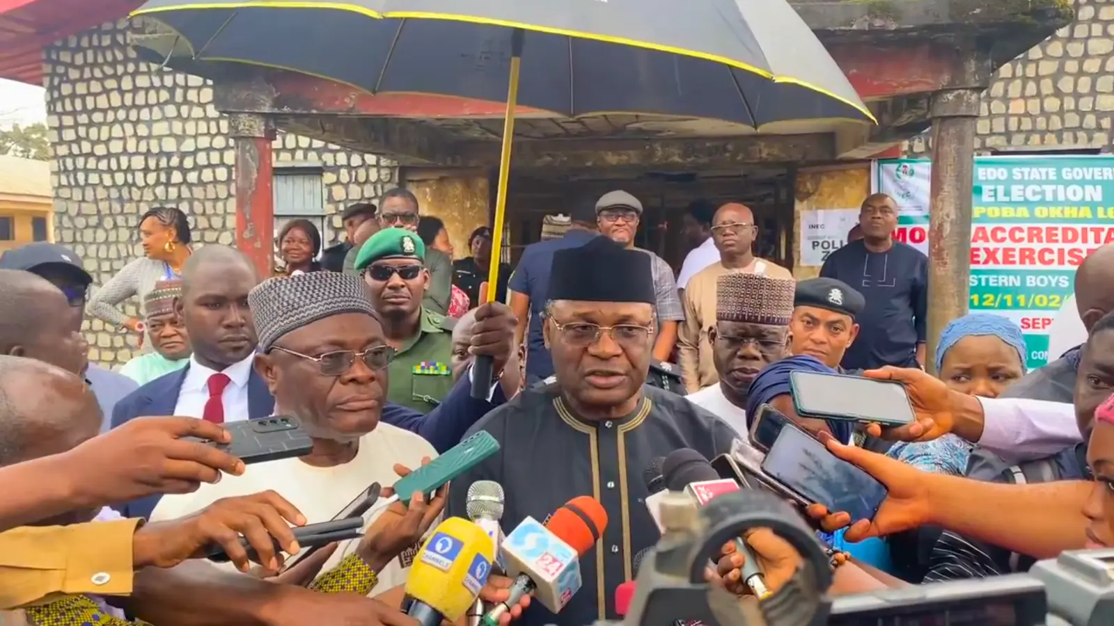 Despite IReV Glitch, INECs Mahmood Yakubu Assures Edo State Electorates Of Flawless Election