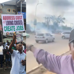 Nigerians Commence Protests Against Bad Governance on 64th Independence Day