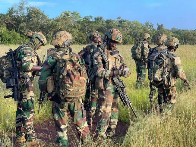 Senegalese Army Illegal Mining