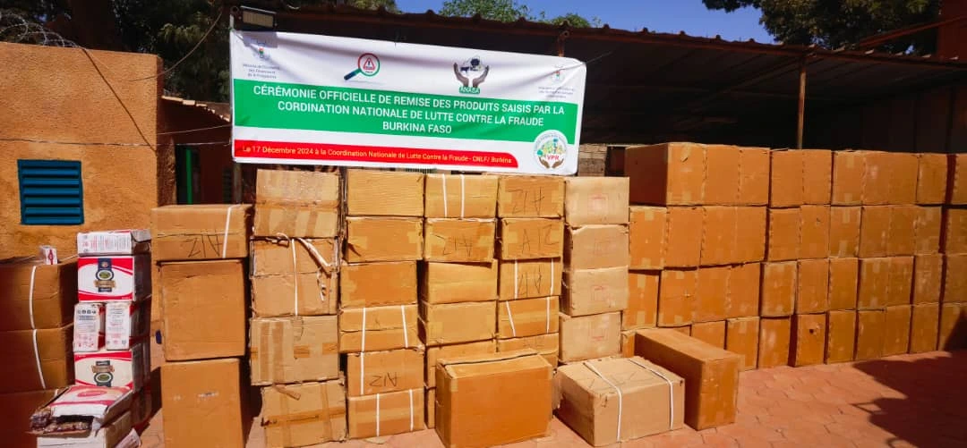 Burkina Faso Seized Goods