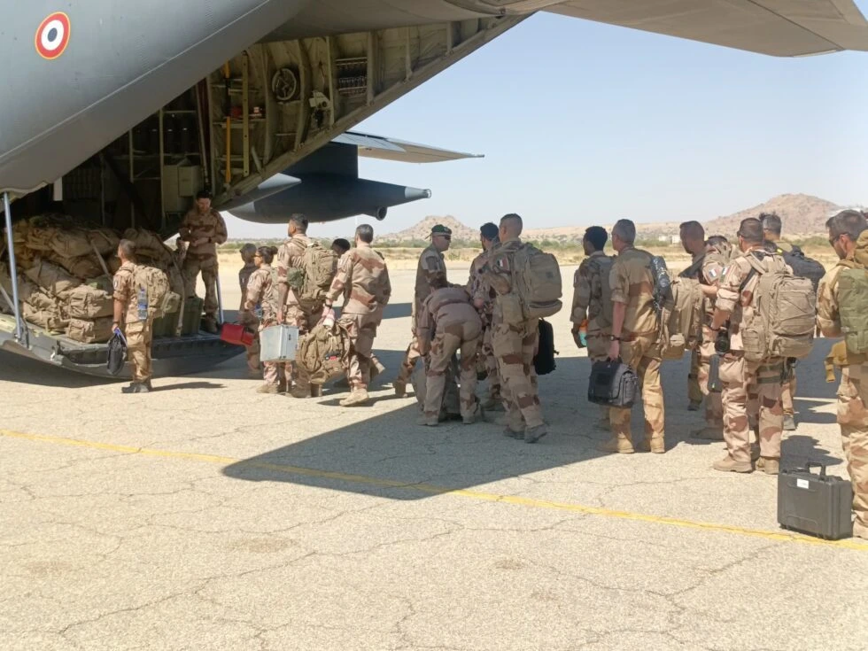 France Abéché Base Chad