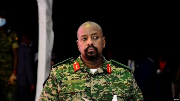 Lt. General Muhoozi Kainerugaba, the son of Uganda's President Yoweri Museveni‘s Son