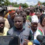 Burkinabè citizens protest against foreign interference