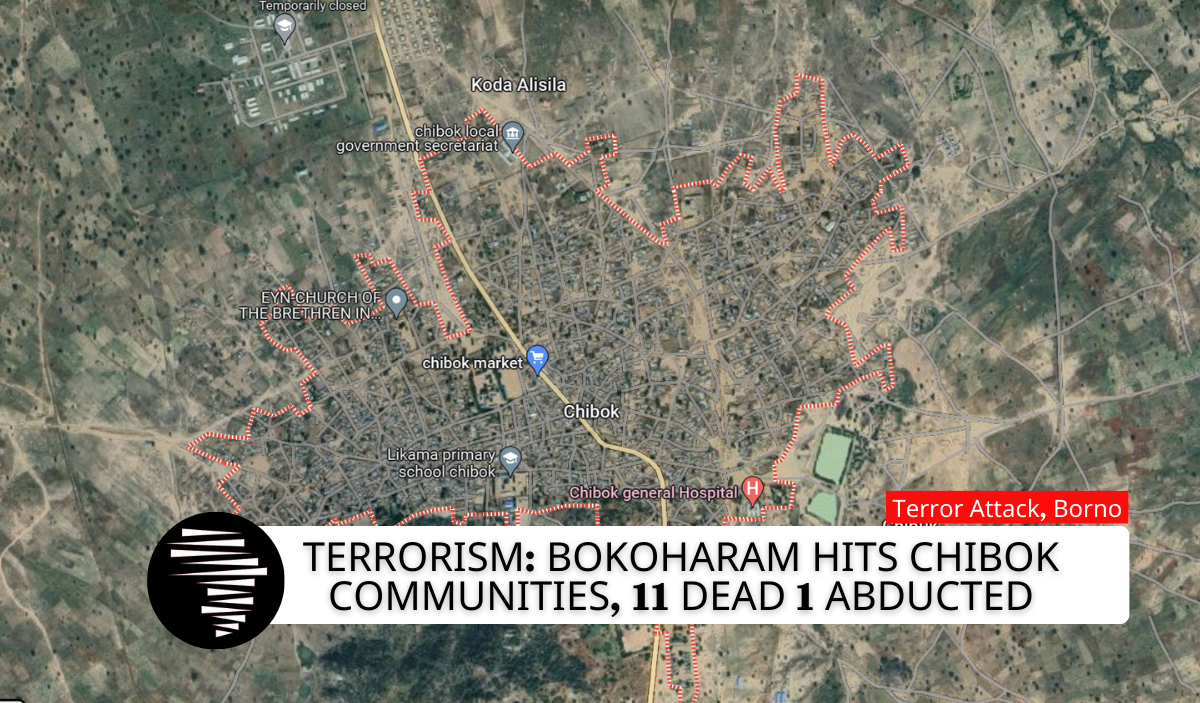 Terrorism: BokoHaram Hits Chibok Communities, 11 Dead 1 Abducted